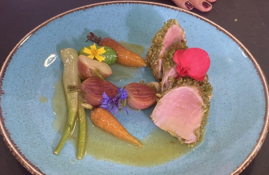 Filet mignon en assiette