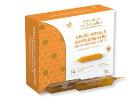 Gelée royale supplémentée en Vitamines C et D