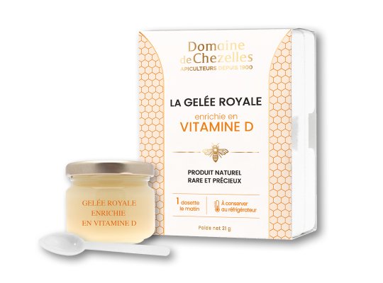 GELÉE ROYALE ET VITAMINE D NATURELLE