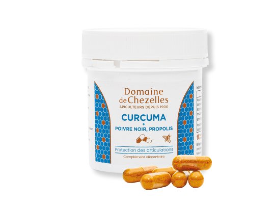 Curcuma, poivre et propolis
