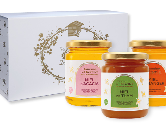 coffret miels